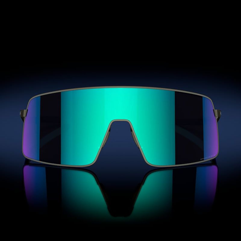 Oakley Sutro Ti satiniert Blei/prizm Saphir Sonnenbrille 7