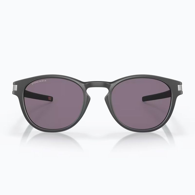 Oakley Latch Sonnenbrille in mattem Carbon/Prizm Grau 2