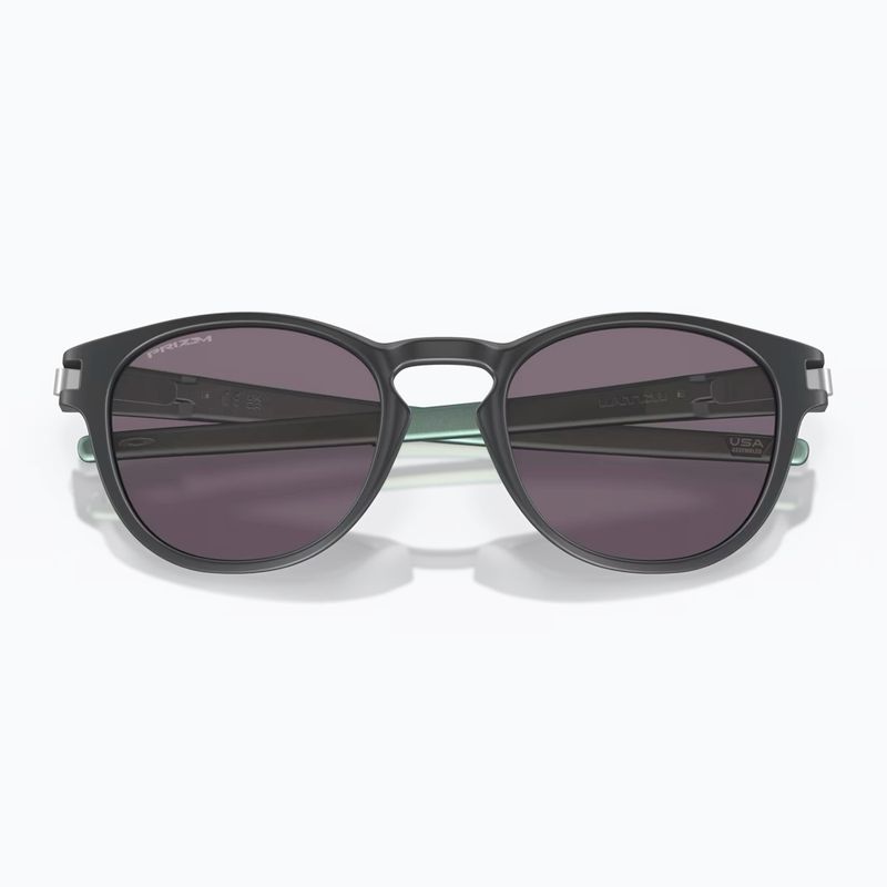 Oakley Latch Sonnenbrille in mattem Carbon/Prizm Grau 5