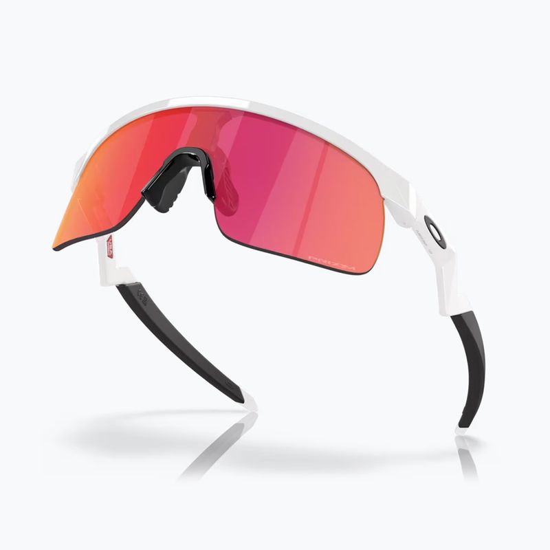 Kinder-Sonnenbrille Oakley Resistor PC polished white/Prizm Field 4