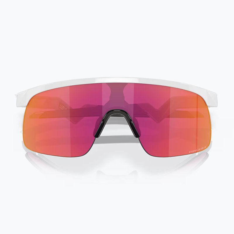 Kinder-Sonnenbrille Oakley Resistor PC polished white/Prizm Field 5