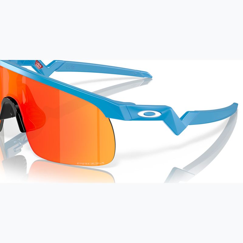 Sonnenbrille Kinder Oakley Resistor sky blue/prizm ruby 7