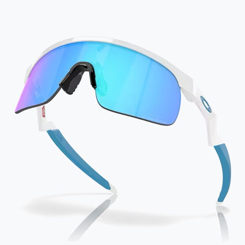 Sonnenbrille Kinder Oakley Resistor polished white/prizm sapphire 5