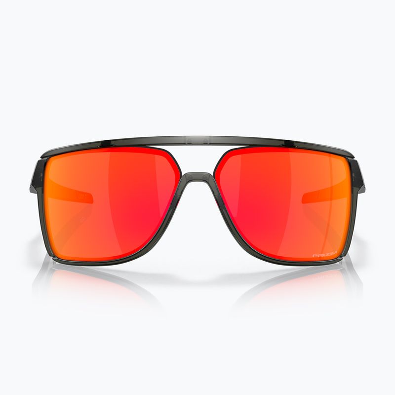 Oakley Castel matt grau rauch/prizm ruby Sonnenbrille 2