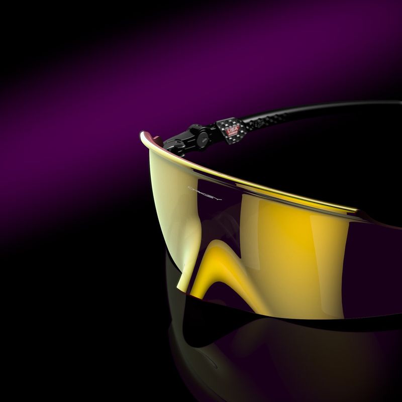 Sonnenbrille Oakley Kato polished black/prizm 24k 9