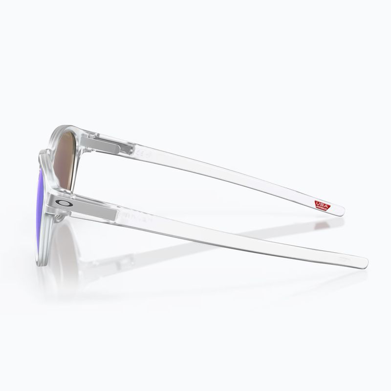 Oakley Latch matt klar/prizm sapphire polarisierte Sonnenbrille 3