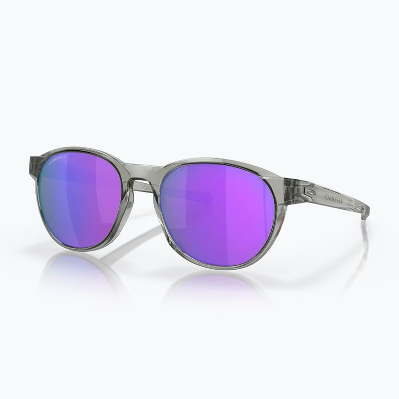 Oakley Reedmace grau Tinte/prizm violett Sonnenbrille