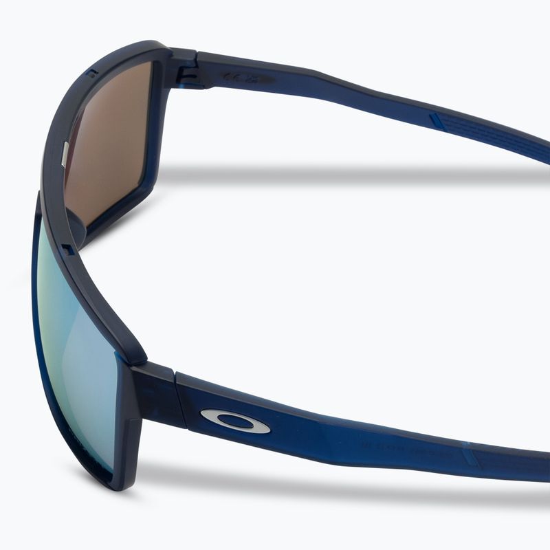 Oakley Castel matt trans blau/prizm tiefes Wasser polarisierte Wanderbrille 4