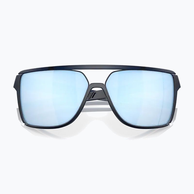 Oakley Castel matt trans blau/prizm tiefes Wasser polarisierte Wanderbrille 10