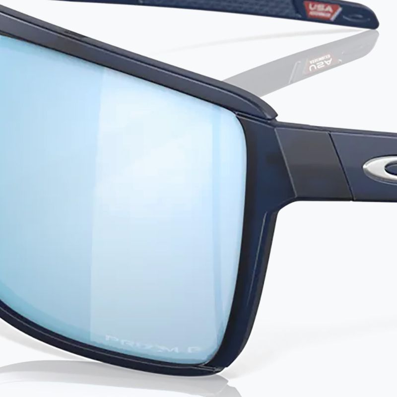 Oakley Castel matt trans blau/prizm tiefes Wasser polarisierte Wanderbrille 11
