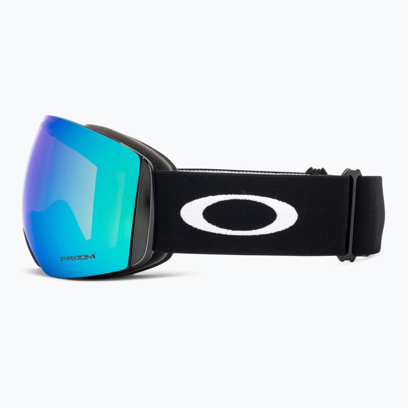 Oakley Flight Deck mattschwarz/prizm Argon Iridium Skibrille 4