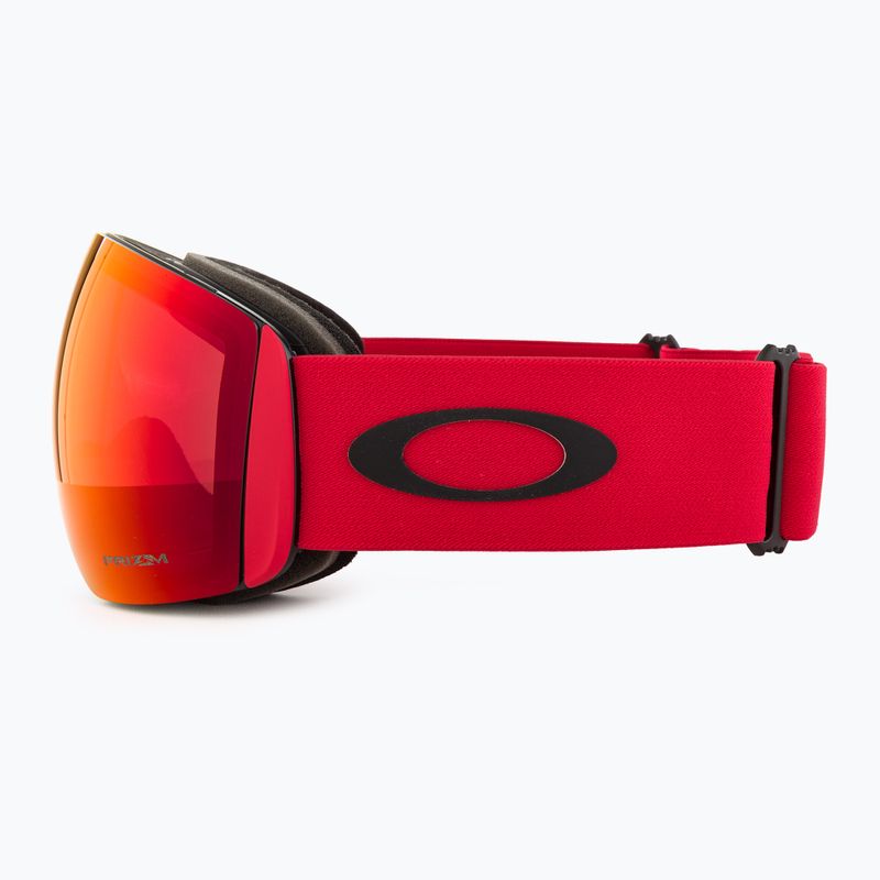 Oakley Flight Deck matte redline/prizm Fackel Iridium Skibrille 4