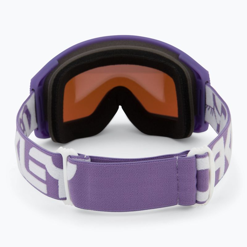 Skibrille Oakley Flight Tracker M matte b1b Lilac/prizm sapphire iridium 3