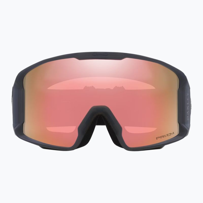 Skibrille Oakley Line Miner L matte b1b forged iron/prizm rose gold iridium 2