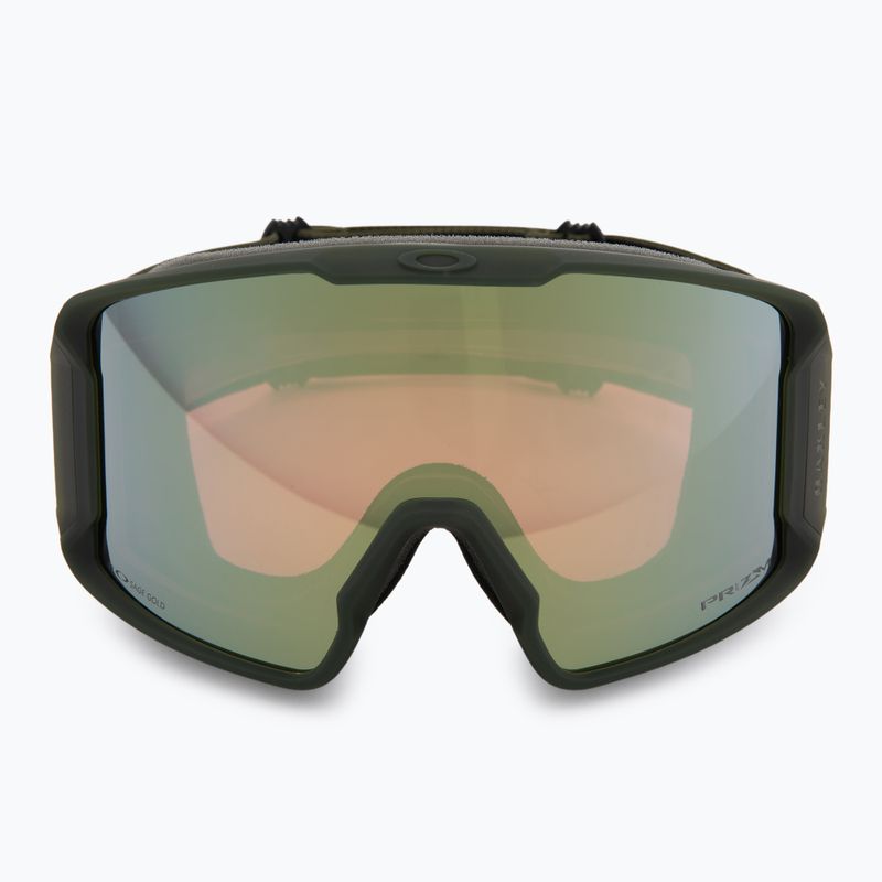 Skibrille Oakley Line Miner L matte b1b dark brush/prizm sage gold iridium 2