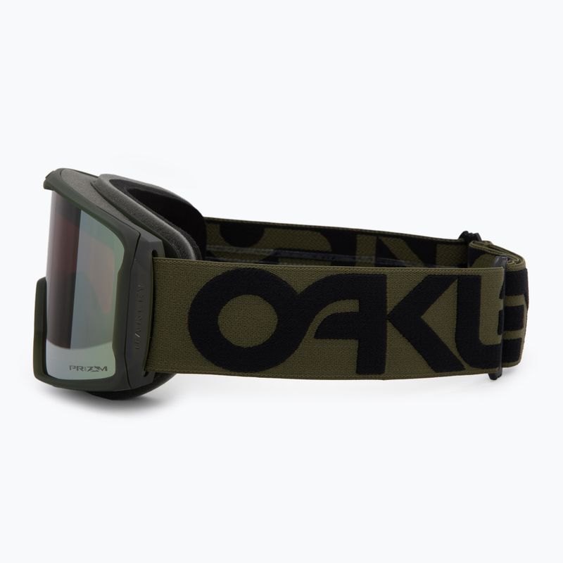 Skibrille Oakley Line Miner L matte b1b dark brush/prizm sage gold iridium 4