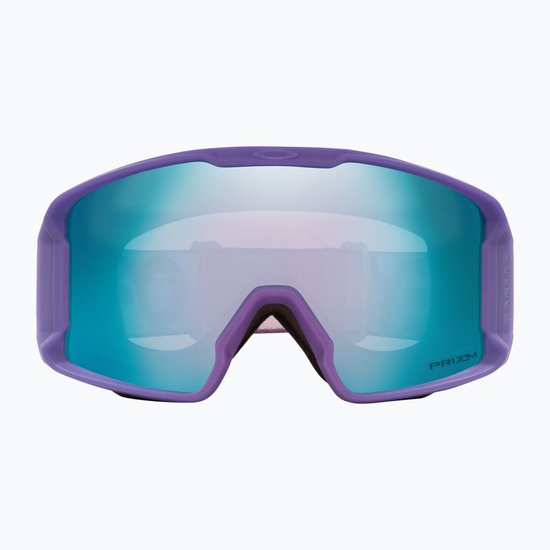 Oakley Line Miner matte b1b lila/prizm Saphir Iridium Skibrille 2