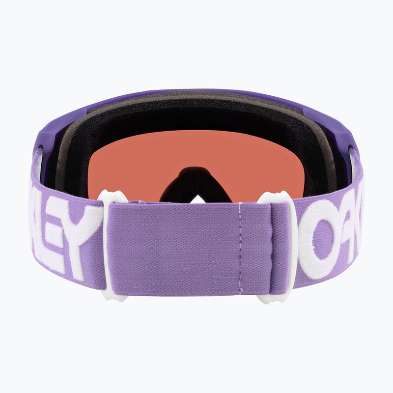 Oakley Line Miner matte b1b lila/prizm Saphir Iridium Skibrille 4