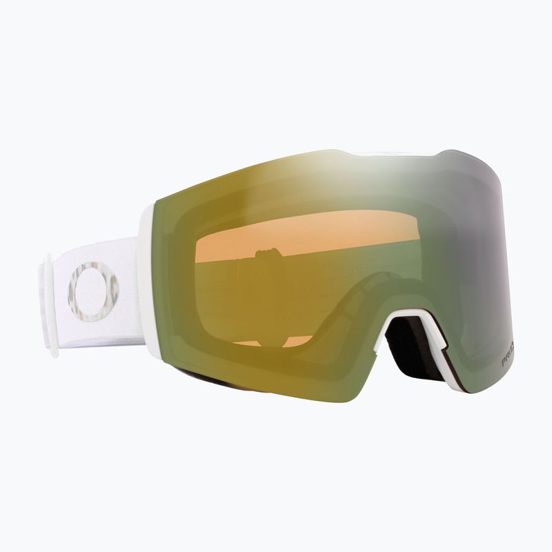 Oakley Fall Line weiß leopard/prizm Salbei Gold Iridium Skibrille