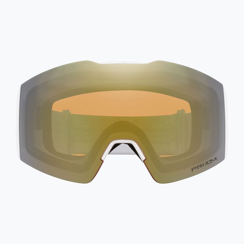 Oakley Fall Line weiß leopard/prizm Salbei Gold Iridium Skibrille 2