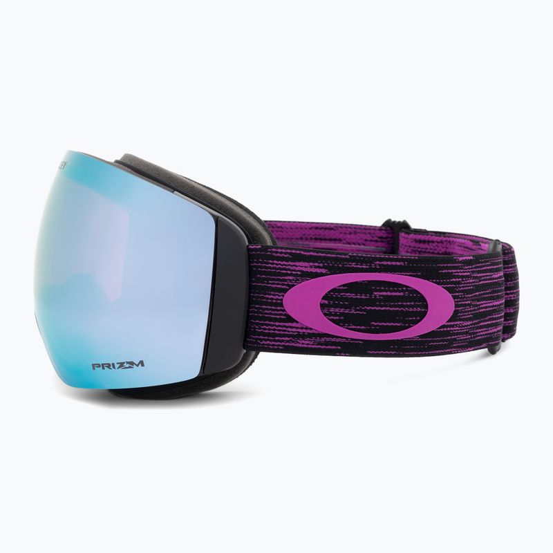 Oakley Flight Deck lila Dunst/Prisma Saphir Iridium Skibrille 4