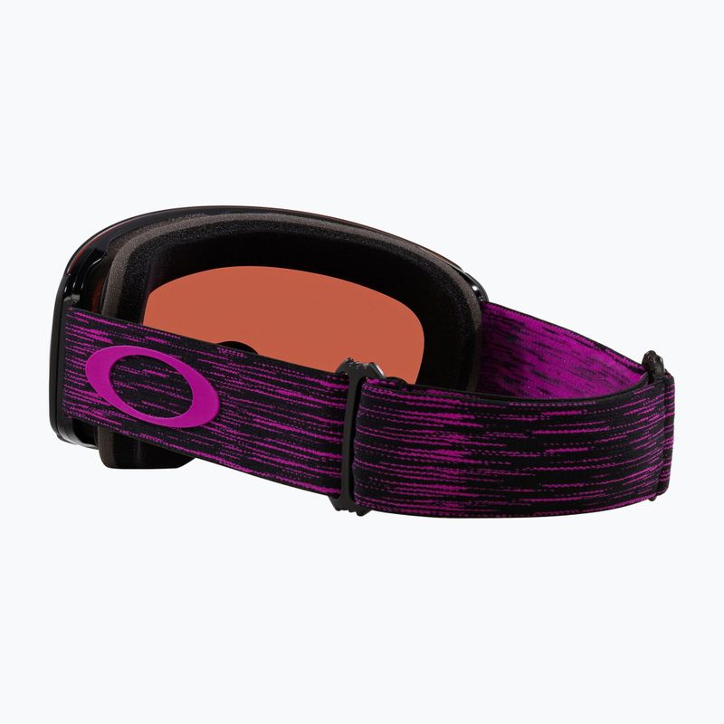 Oakley Flight Deck lila Dunst/Prisma Saphir Iridium Skibrille 8