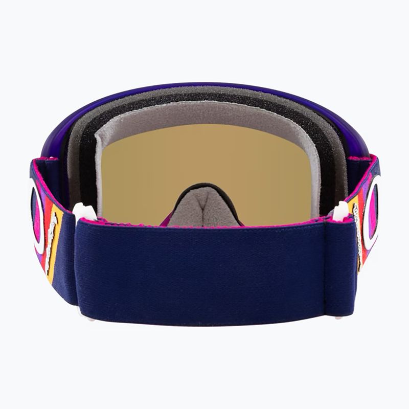 Fahrradbrille Oakley O Frame 2.0 Pro MTB tld navy stripes/black ice iridium 7