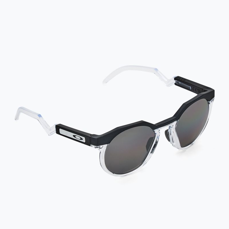 Oakley HSTN mattschwarz/prizm schwarz Fleece-Sonnenbrille