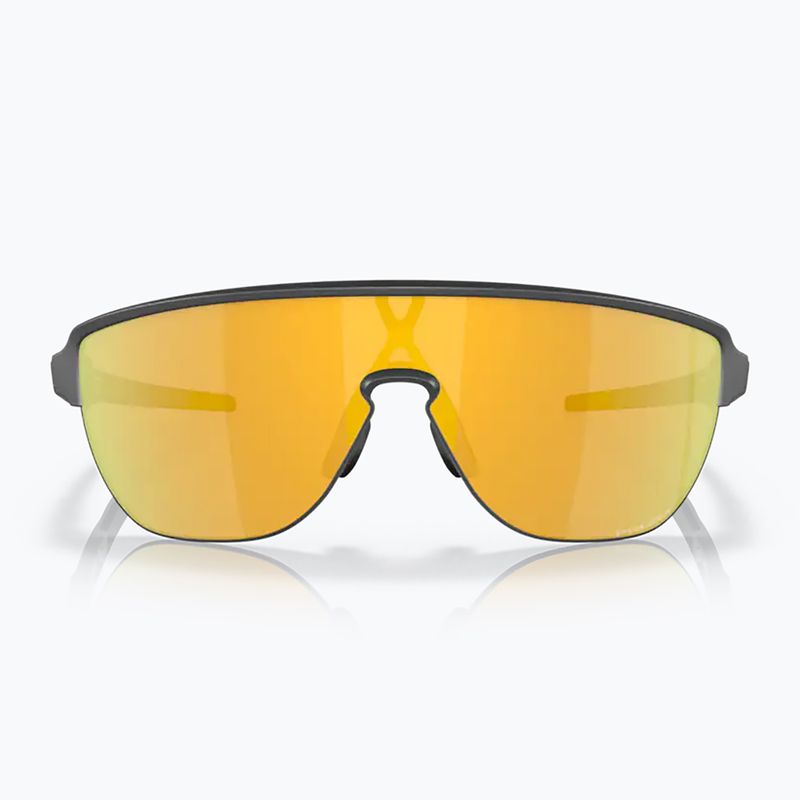 Oakley Corridor Sonnenbrille aus mattem Kohlenstoff/Iridium 7