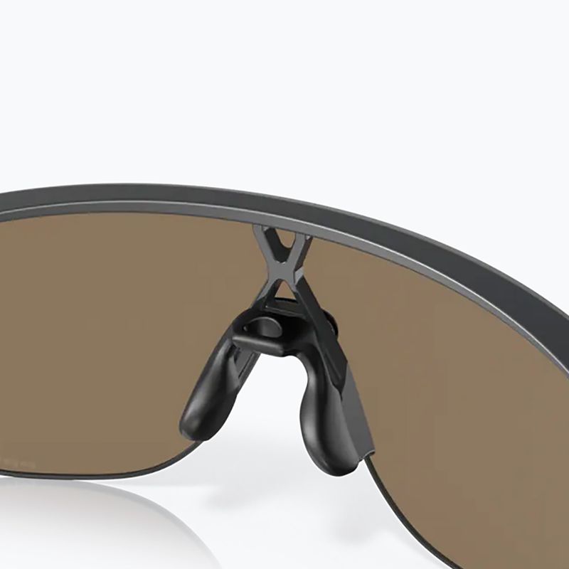 Oakley Corridor Sonnenbrille aus mattem Kohlenstoff/Iridium 12