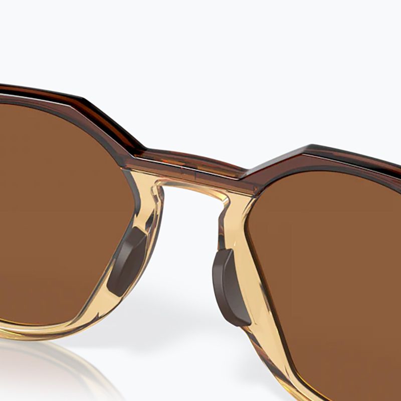 Oakley Hstn dunkel bernstein/hell curry Sonnenbrille 12