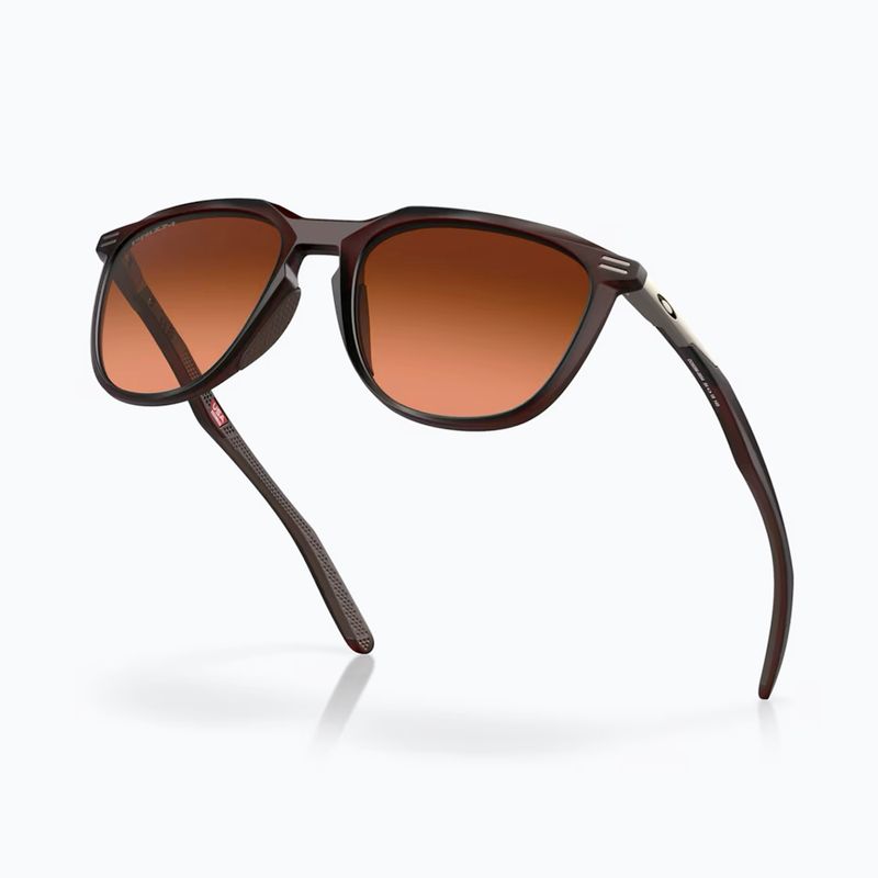 Oakley Thurso matte rootbeer/prizm braun Gradient Sonnenbrille 4