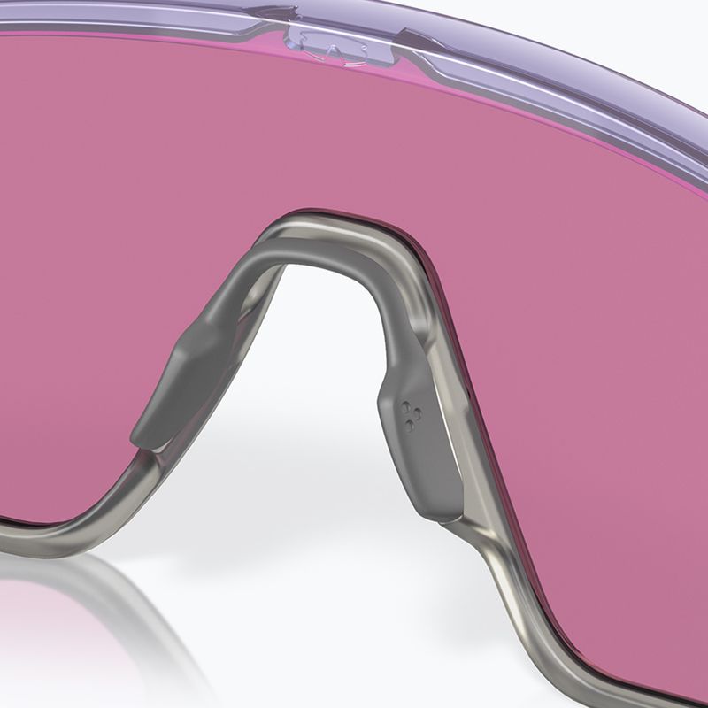 Oakley Bxtr transluzent lila/prizm Straße Sonnenbrille 7