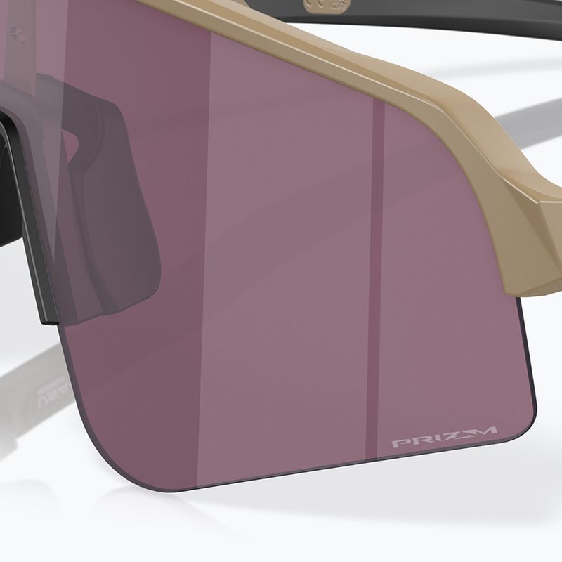 Oakley Sutro Lite Sweep mattes Terrain tan/prizm Straße schwarz Sonnenbrille 9