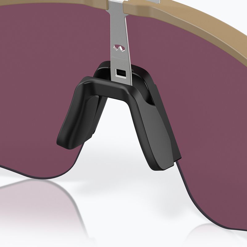Oakley Sutro Lite Sweep mattes Terrain tan/prizm Straße schwarz Sonnenbrille 10