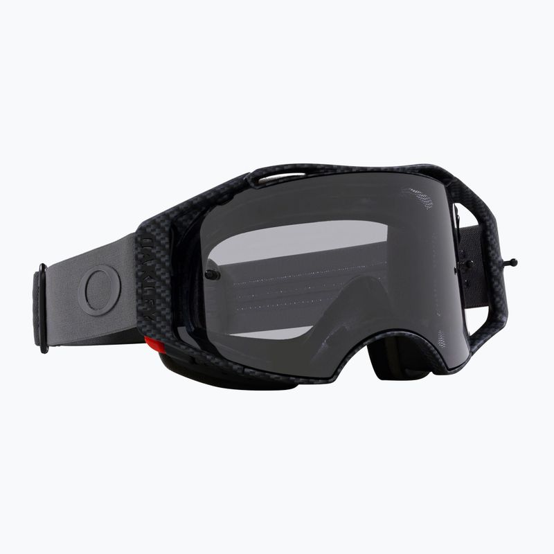 Fahrradbrille Oakley Airbrake MTB carbon fiber/light grey