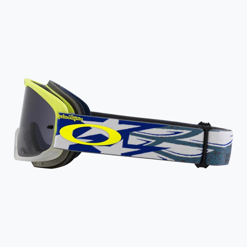 Oakley O Frame 2.0 Pro MTB Radsportbrille tld blaue Flügel/dunkel grau 4