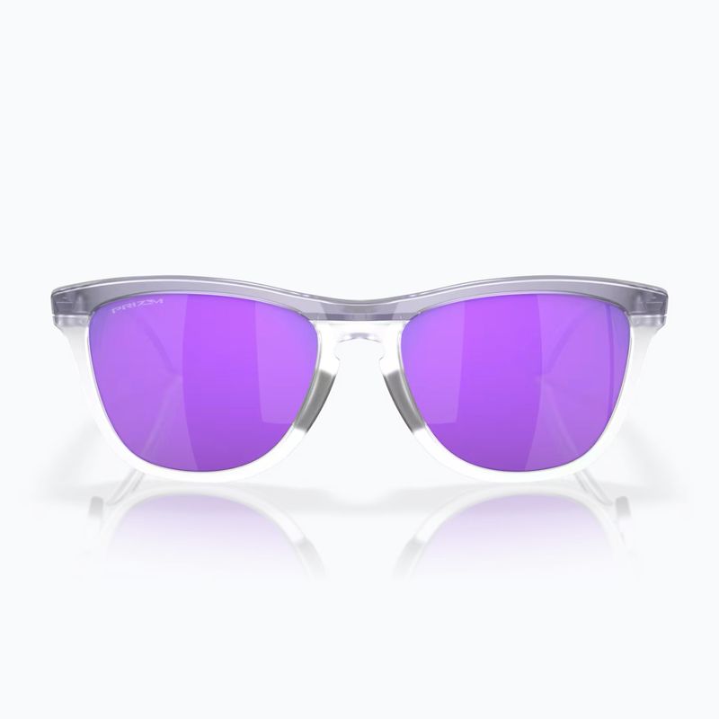 Oakley Frogskins Hybrid matte trans lila/klar prizm violett Sonnenbrille 2