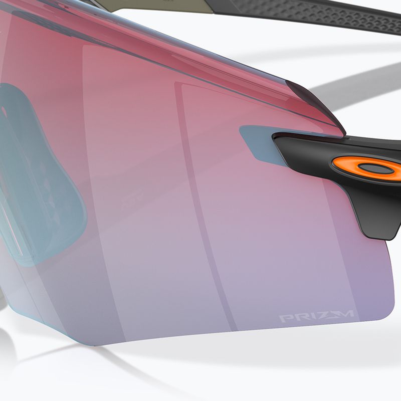 Oakley Encoder matte Moos grün / Prizm Schnee Saphir Sonnenbrille 9