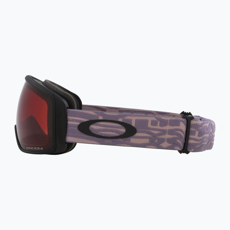 Oakley Flight Tracker M Toadstool Welle/Prizm Schnee Granat Skibrille 4