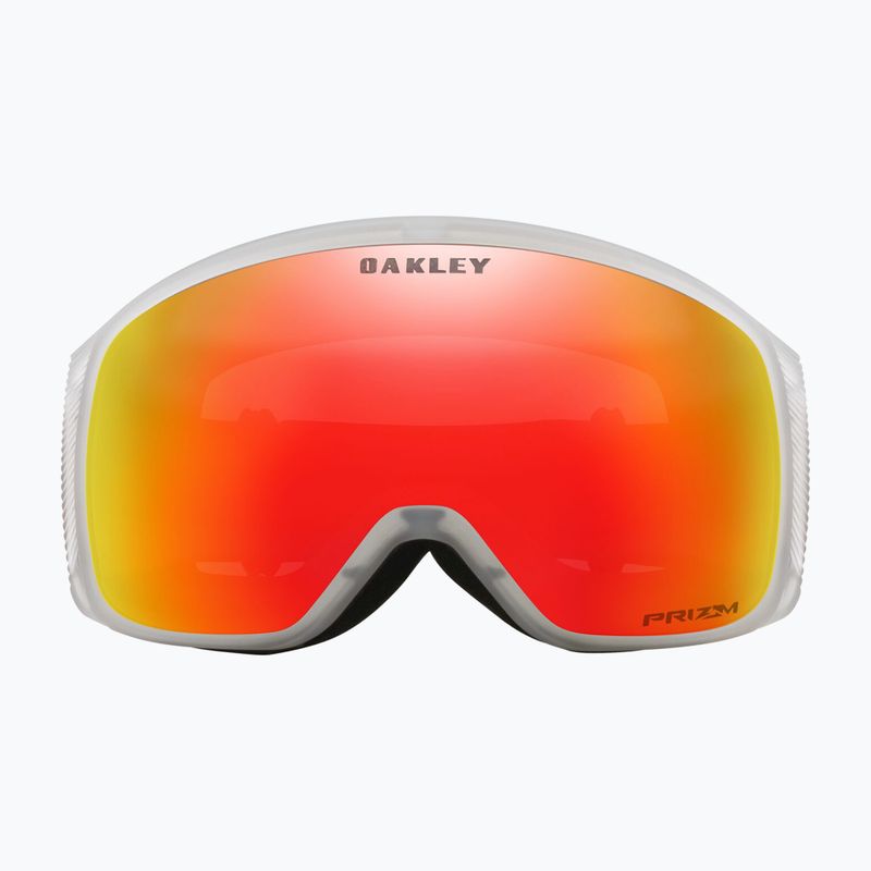 Oakley Flight Tracker M Eisen rote Welle/prizm Schnee Fackel Iridium Skibrille 2