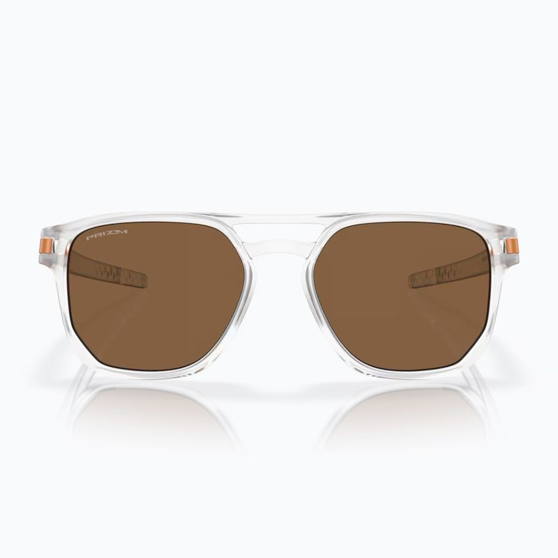 Oakley Latch Beta matt klar/prizm Bronze Sonnenbrille 2