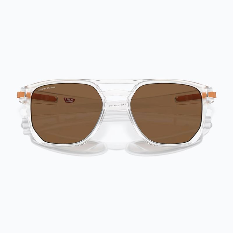 Oakley Latch Beta matt klar/prizm Bronze Sonnenbrille 5