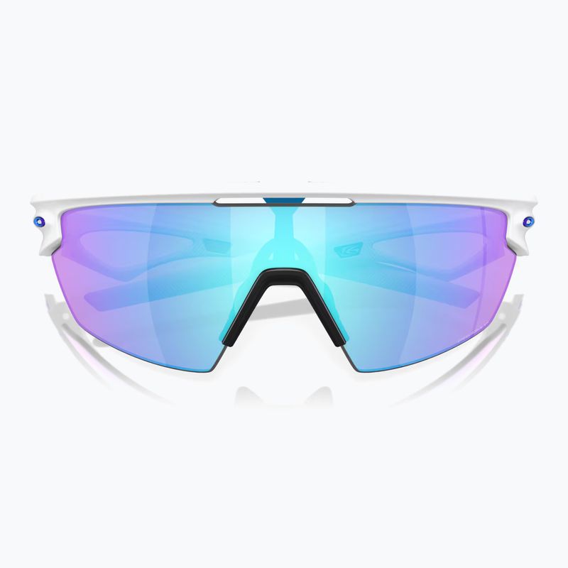 Oakley Sphaera matt weiß/prizm Saphir polarisierte Sonnenbrille 5