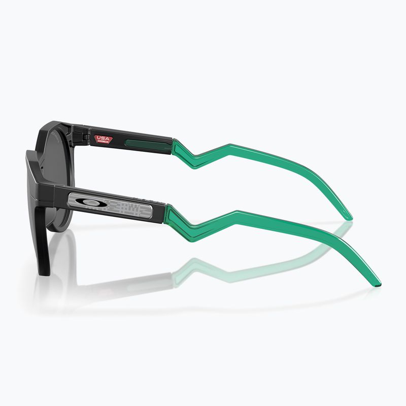 Oakley HSTN Introspect Sammlung mattschwarze Tinte/prizm schwarz Sonnenbrille 3