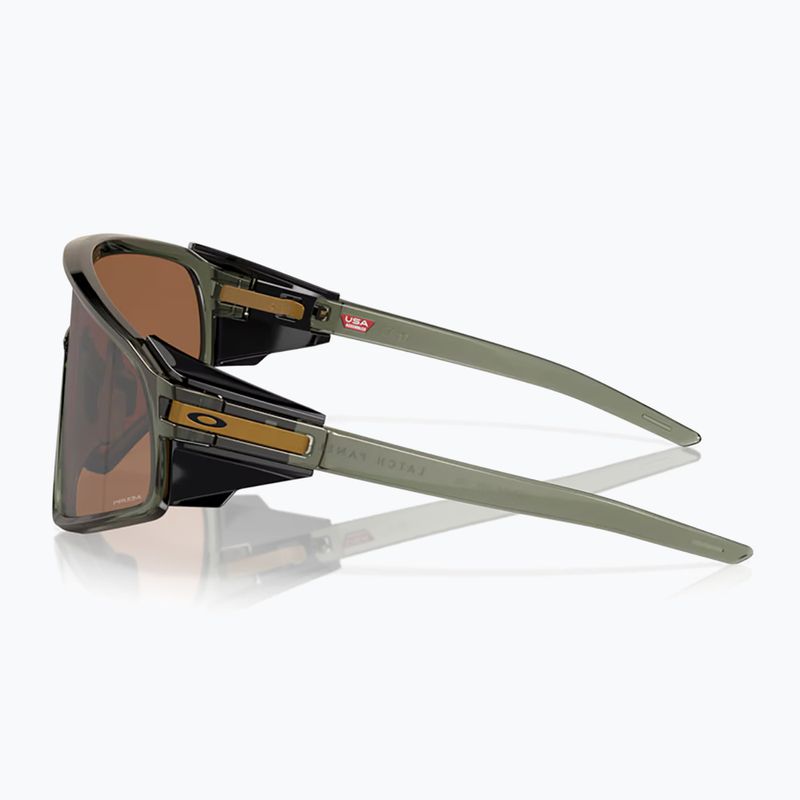 Oakley Latch Panel Olive Tinte / Prizm Wolfram Sonnenbrille 4