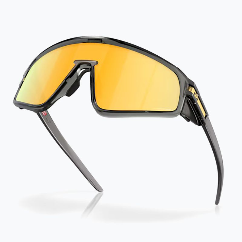 Oakley Latch Panel grau Rauch/prizm 24k Sonnenbrille 4