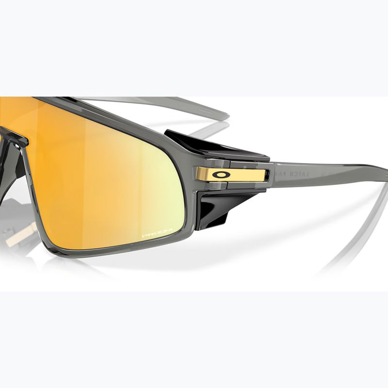 Oakley Latch Panel grau Rauch/prizm 24k Sonnenbrille 6