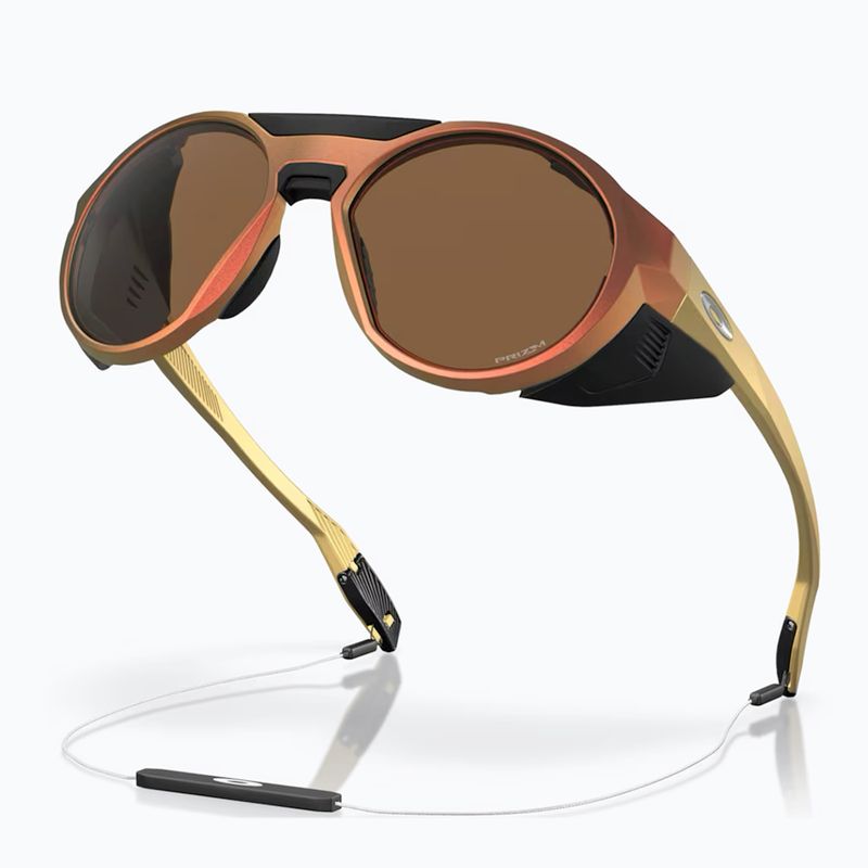 Oakley Clifden matt rot gold colourshift/prizm bronze Sonnenbrille 4