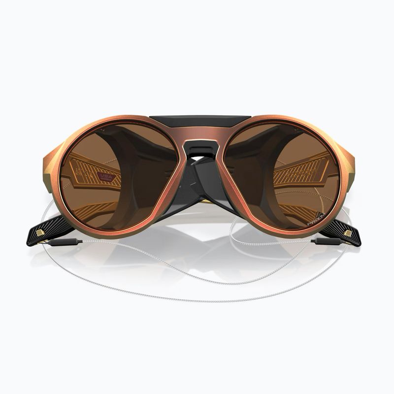 Oakley Clifden matt rot gold colourshift/prizm bronze Sonnenbrille 5